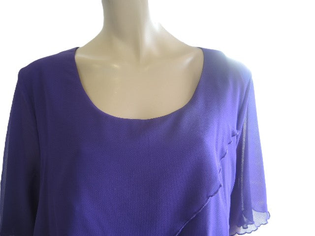 Vivid Layered Chiffon Dress (Many Colours)