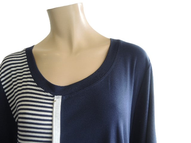 Black Apple Stretch Top