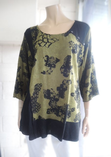Kita Ku Crinkle Rayon Top
