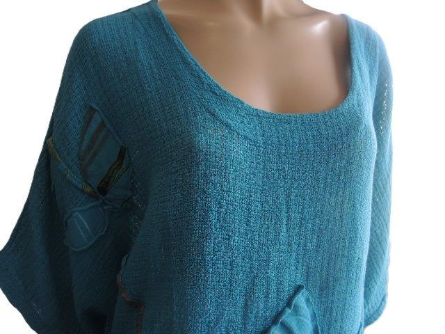 Italian Made Cotton Blend Top