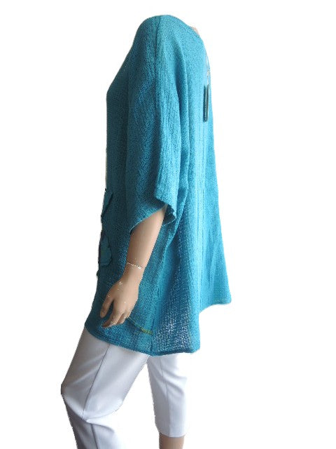 Italian Made Cotton Blend Top