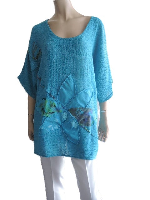 Italian Made Cotton Blend Top