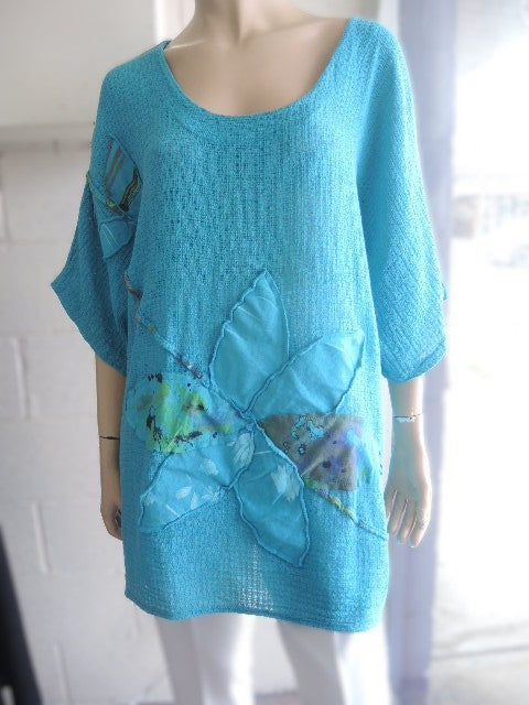 Italian Made Cotton Blend Top