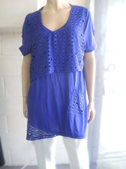 Purple Modal Stretch Top