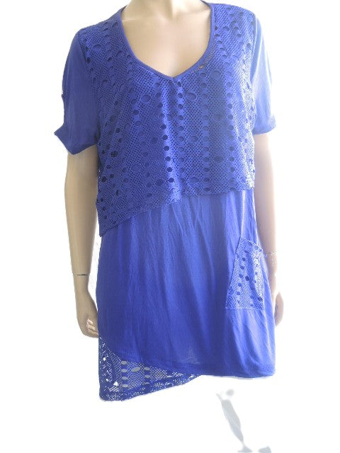 Purple Modal Stretch Top