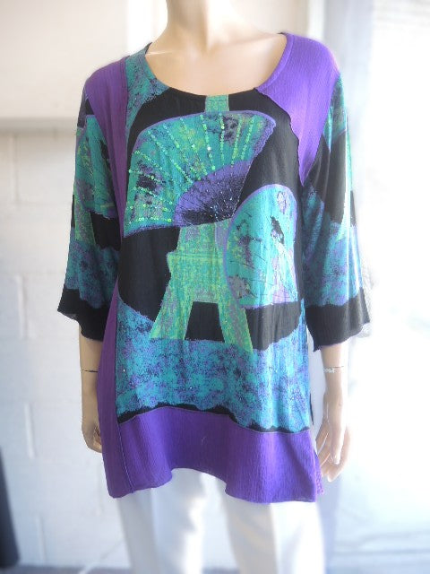 Kita Ku Crinkle Rayon Top