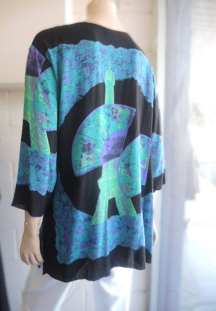 Kita Ku Crinkle Rayon Top