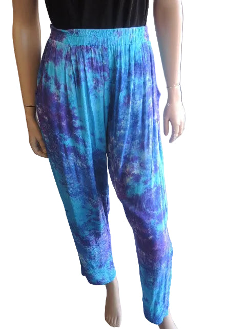 Kita Ku Crinkle Rayon Printed Pants