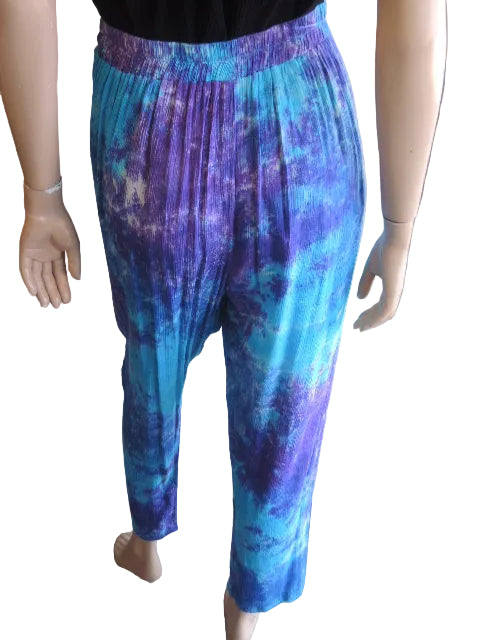 Kita Ku Crinkle Rayon Printed Pants