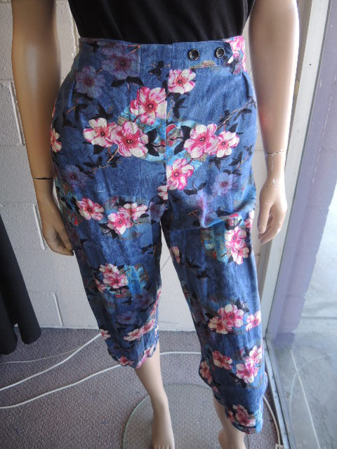 Cordelia Street Floral Pants