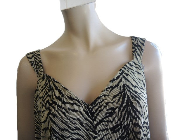 Peer Gynt Stretch Animal Print Top