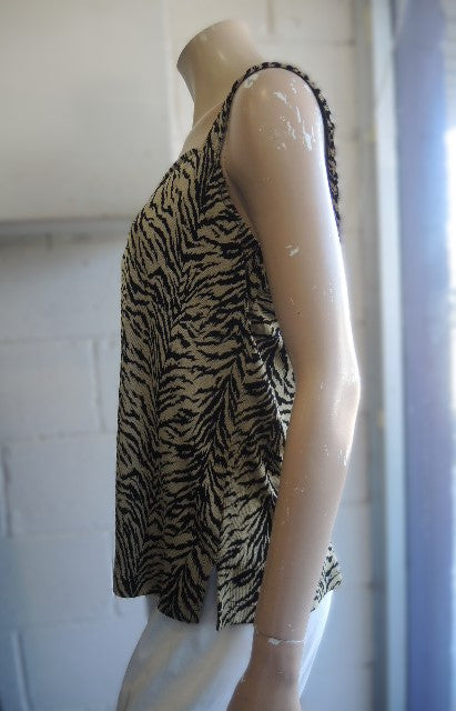 Peer Gynt Stretch Animal Print Top