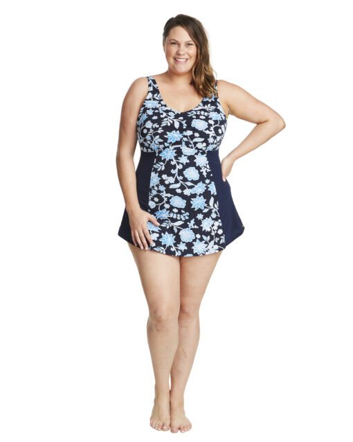 Genevieve Paisley Rose Chlorine Resistant Swimdress
