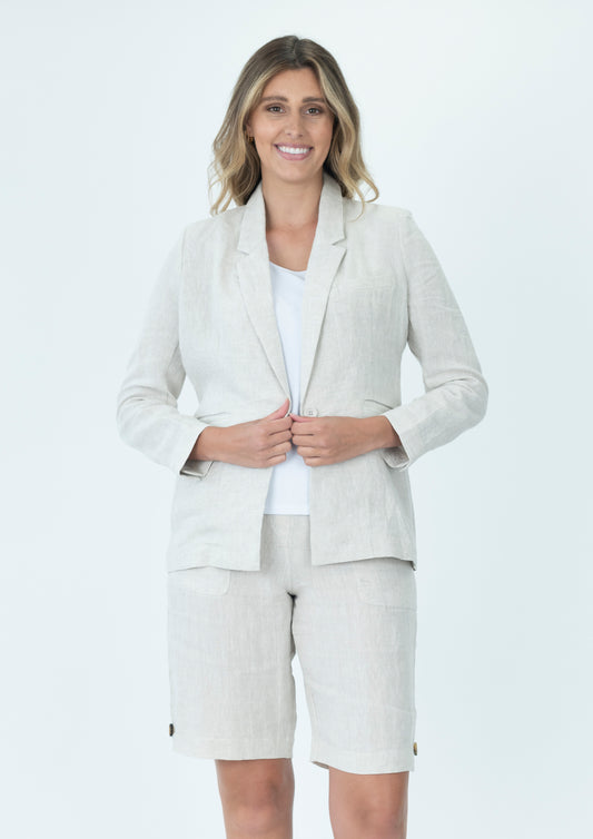 Maglia Linen Blazer (Navy only)