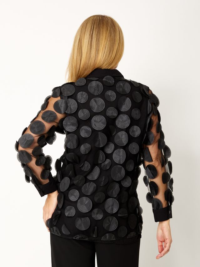 OPM Organza Spot Shirt