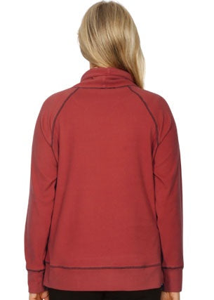 Emily Adams Cosy Contrast Stitch Top