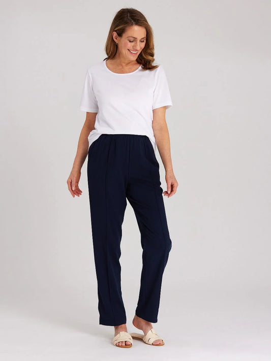 Black Pepper Full length Crinkle Pants