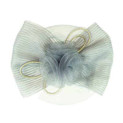 Grey Fascinator