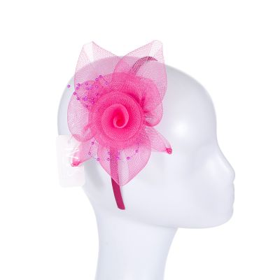 Pretty Fascinator (Pink, Coffee or Green)