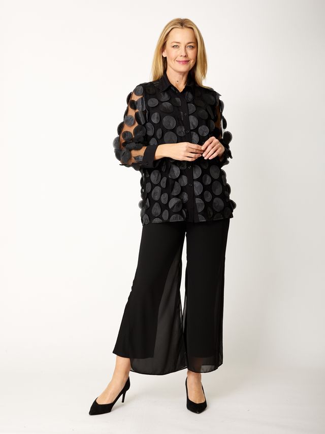 OPM Organza Spot Shirt