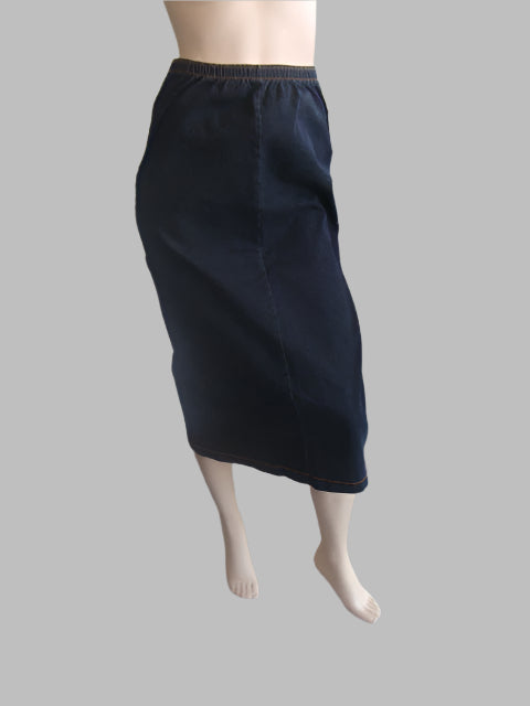 Cafe Stretch Cotton Skirt