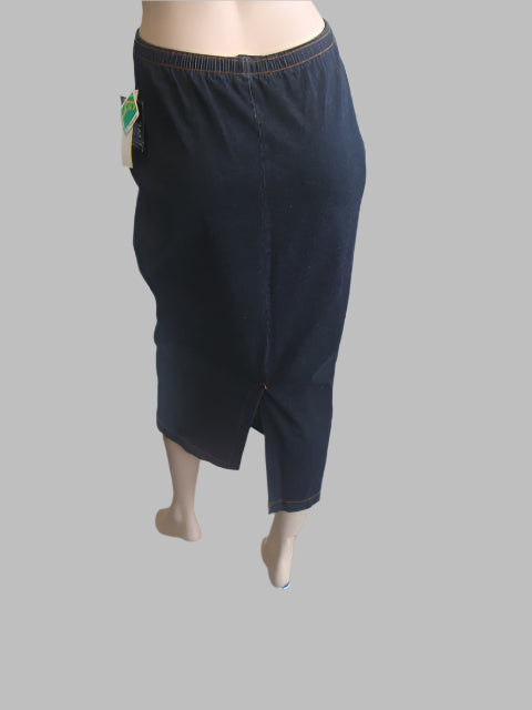 Cafe Stretch Cotton Skirt