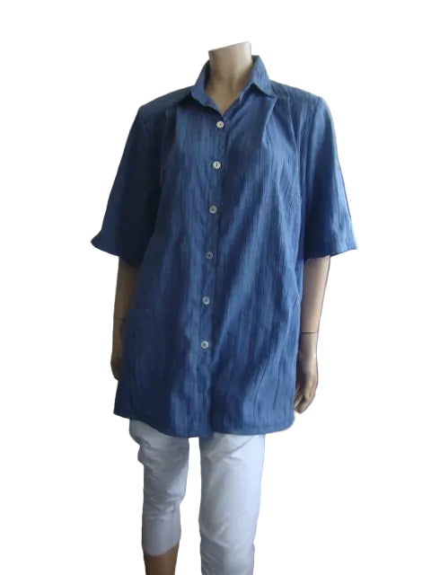 Party Girl Cool Crushed Blouse