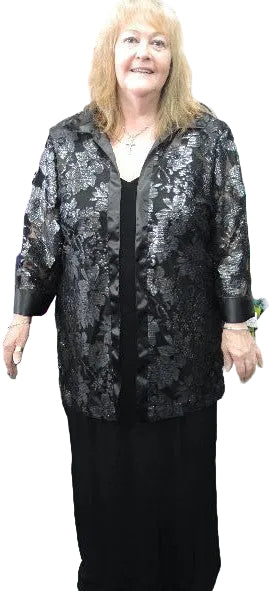Girl Satin Trimmed Jacket