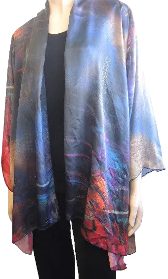 Party Girl Polished Chiffon Jacket