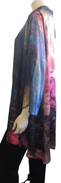 Party Girl Polished Chiffon Jacket
