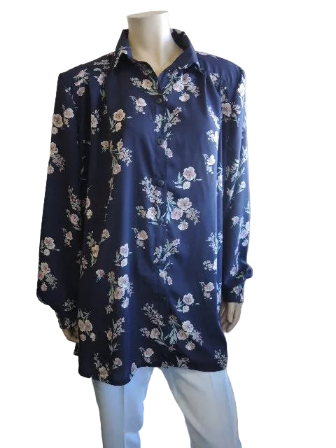 Party Girl Crepe de Chine Blouse